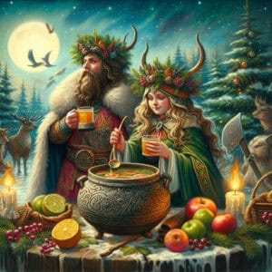 The 11th Day of Yule - Embracing Blessings Idunn, Bragi, and the Joyful Wassail