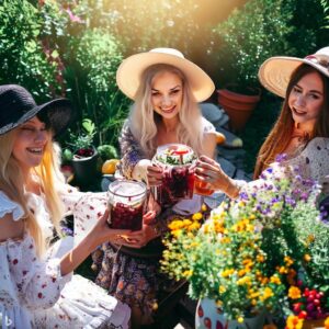 Witches-Enjoying-a-Mixed-Berry-Sangria