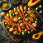 Honeyed Winter Roasted Vegetables