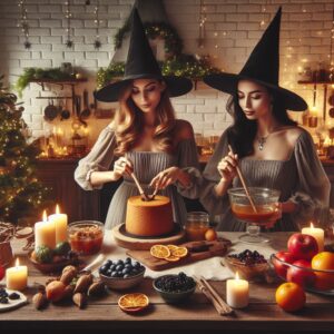 Making Enchanting Plum Pudding