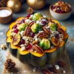 Winter Harvest Stuffed Acorn Squash