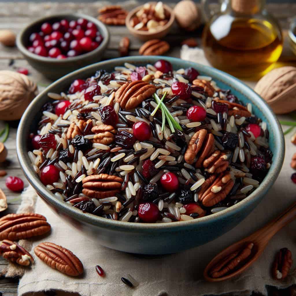 Cranberry Pecan Wild Rice