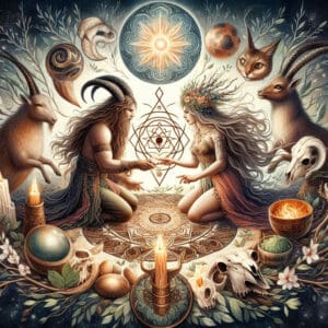 Horned God & Goddess