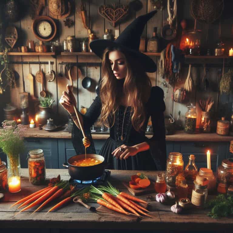 Making Honey Glazed Carrots