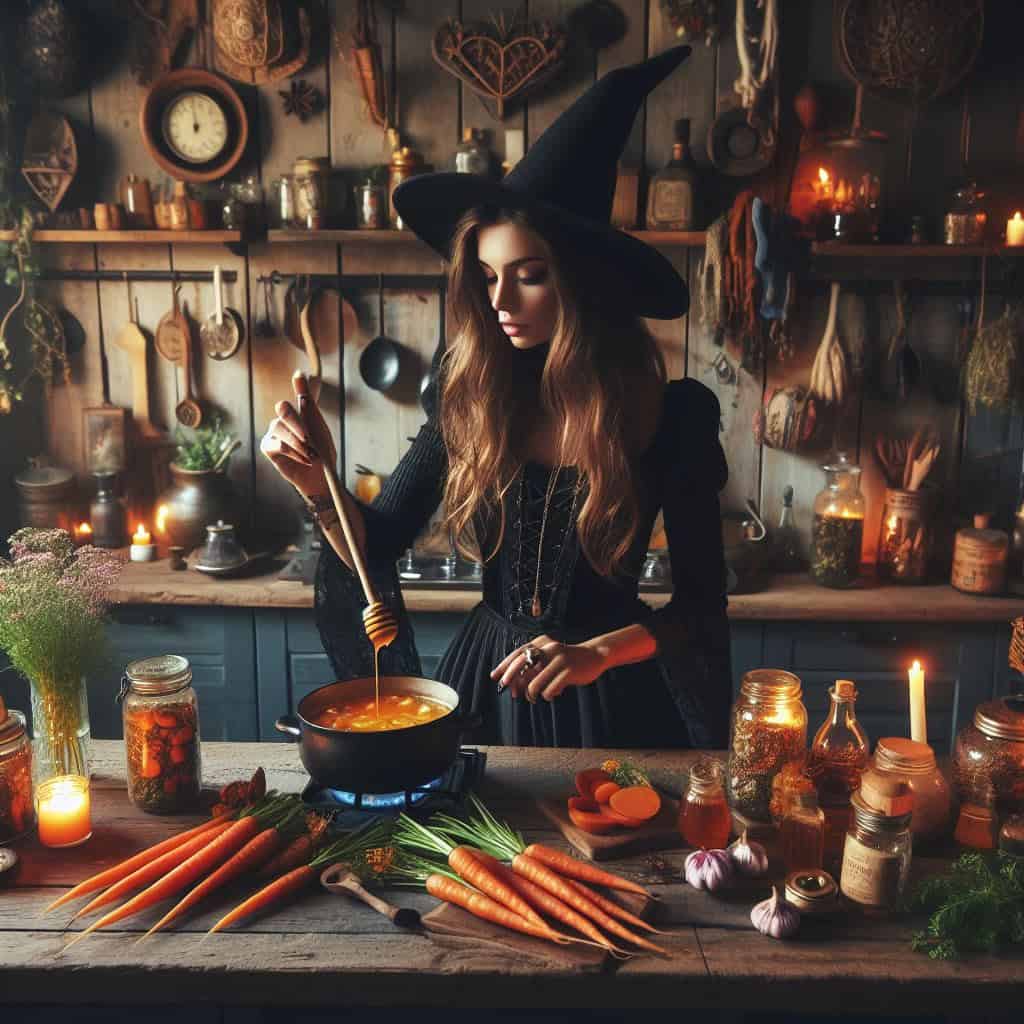 Making Honey Glazed Carrots