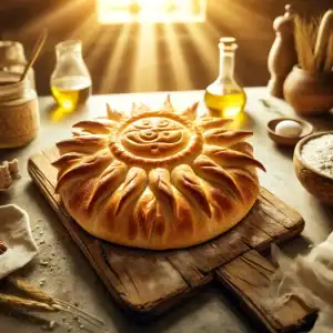 Sun Shaped Bread