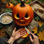 Carving Pumpkin Carving for Wild Animals