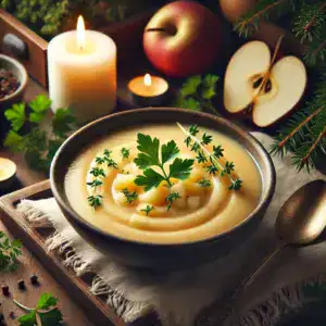 Creamy Parsnip and Apple Soup