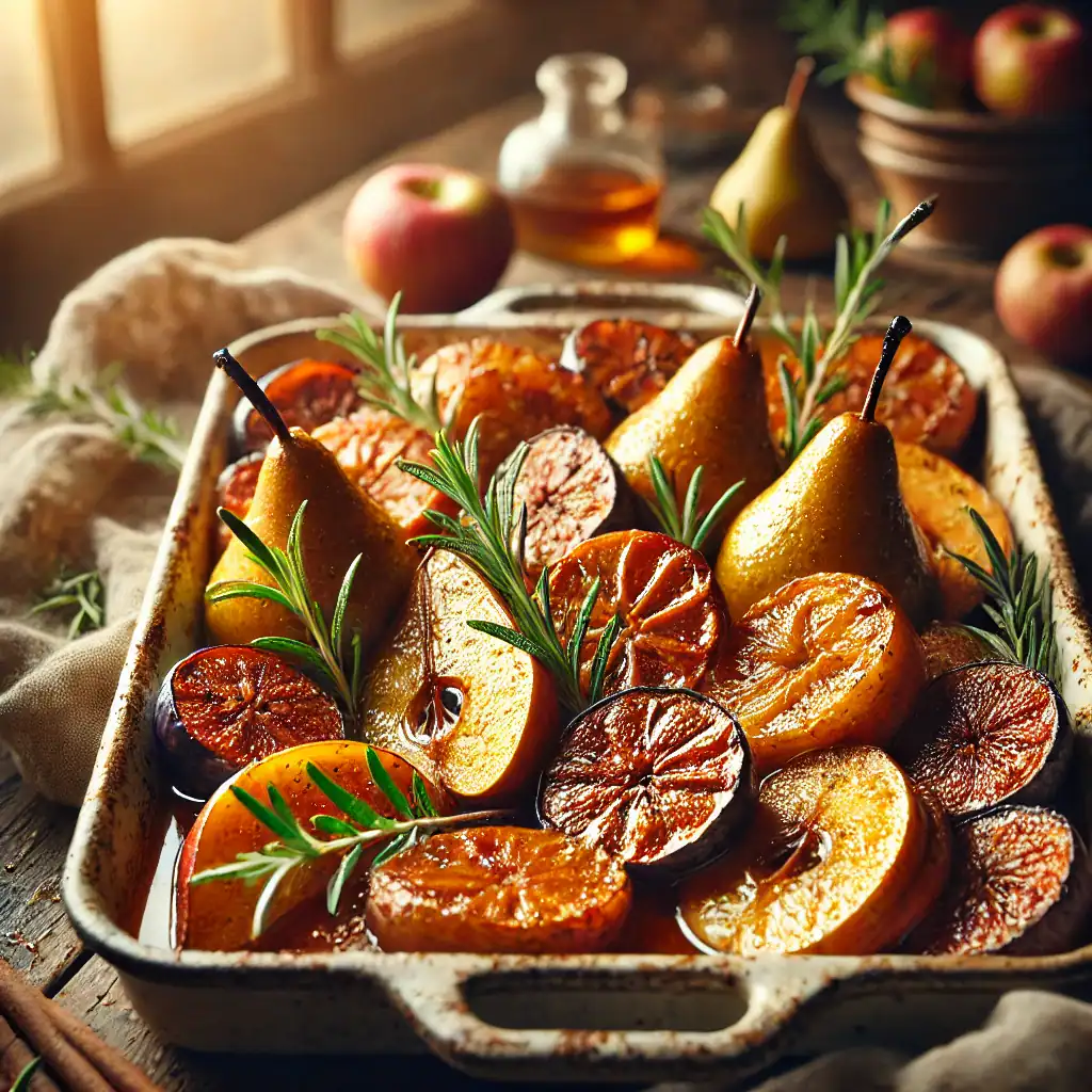 Roasted Winter Fruit Medley