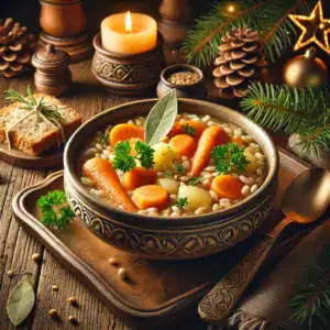 Root Vegetable and Barley Sou