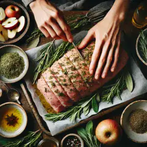 Herb-Crusted Roast Pork Loin