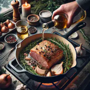 Juniper Berry Braised Pork Shoulder