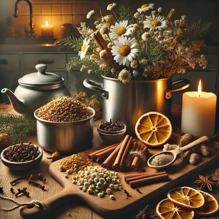 Winter Spiced Herbal Tea