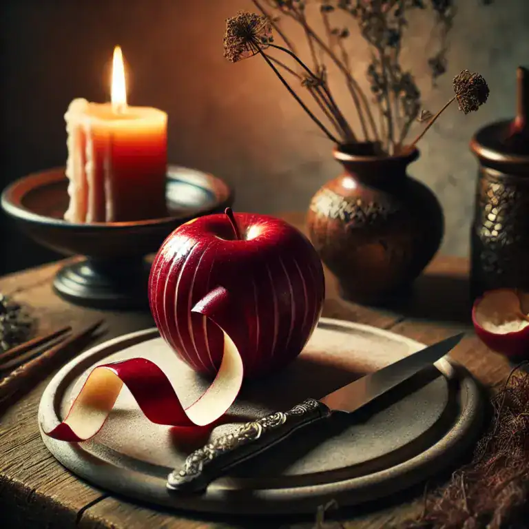 Apple Peel Divination