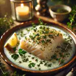 Milk-Poached Cod with Fresh Herbs