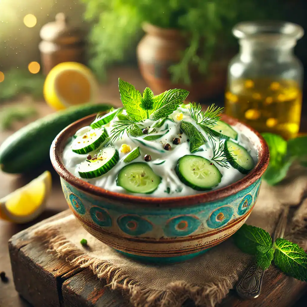 Yogurt and Cucumber Salad