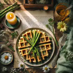 Spring Savory Waffles