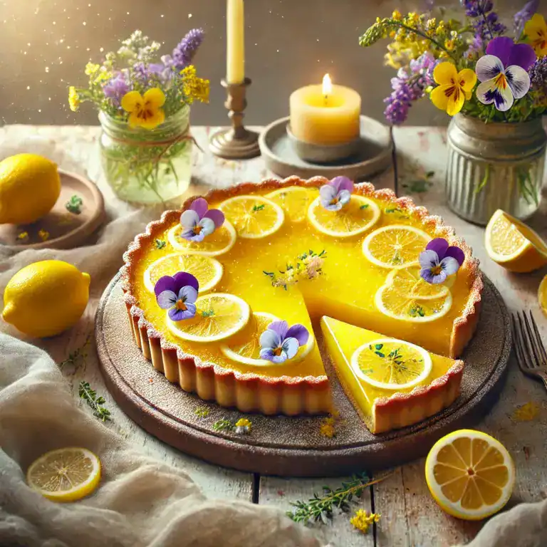 Spring Sunshine Lemon Tart