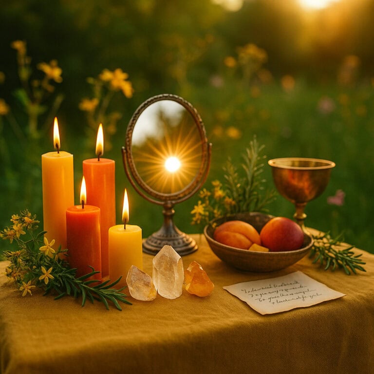 Litha Ritual of Light and Gratitude