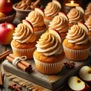 Apple Pie Cupcakes