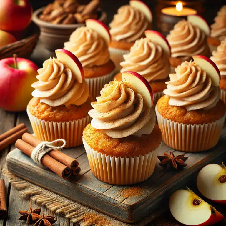 Apple Pie Cupcakes