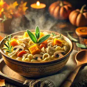 Recipe: Autumn Harvest Chicken Noodle Soup Autumn Harvest Chicken Noodle Soup