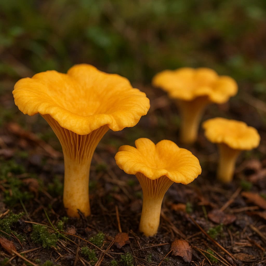 Cantharellus cibarius (Golden Chanterelle)