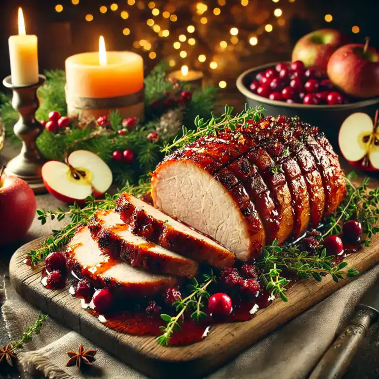 Hearth roasted pork loin