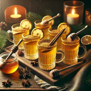Spiced Honey Winter Toddy