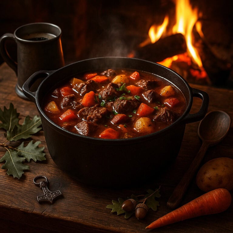 Recipe: Thor’s Hearthfire Ale-Braised Beef Stew
