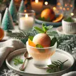 Winter mint and Citrus Sorbet