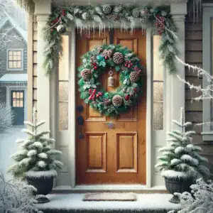 Blessing the Wreath