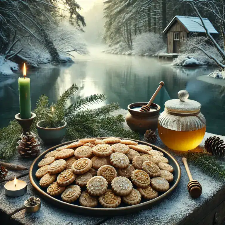 Recipe: Sea Salt Honey Shortbread Coins