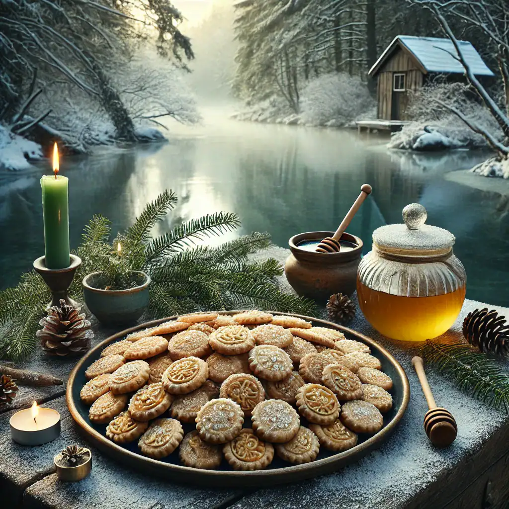 Recipe: Sea Salt Honey Shortbread Coins