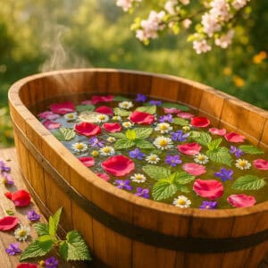 Spring Herbal Bath Soaks